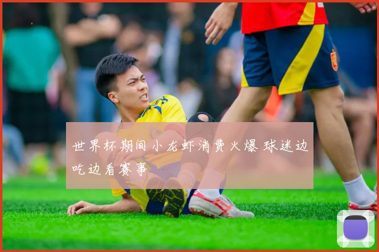 世界杯期间小龙虾消费火爆 球迷边吃边看赛事