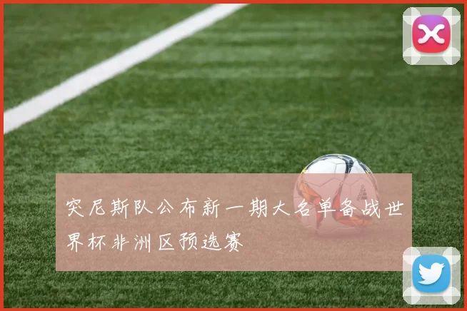 突尼斯队公布新一期大名单备战世界杯非洲区预选赛