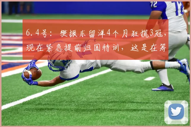 6.4号：樊振东留洋4个月狂揽3冠，现在紧急提前归国特训，这是在筹备什么大事？_训练_节奏_勒布伦