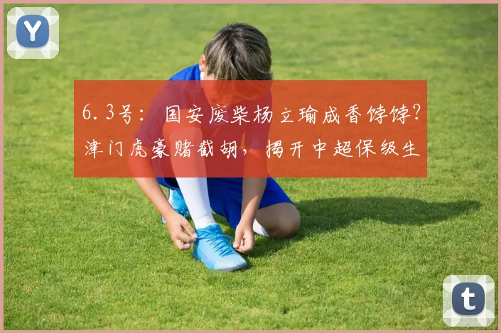 6.3号：国安废柴杨立瑜成香饽饽？津门虎豪赌截胡，揭开中超保级生死战内幕_训练_本赛季_伤病